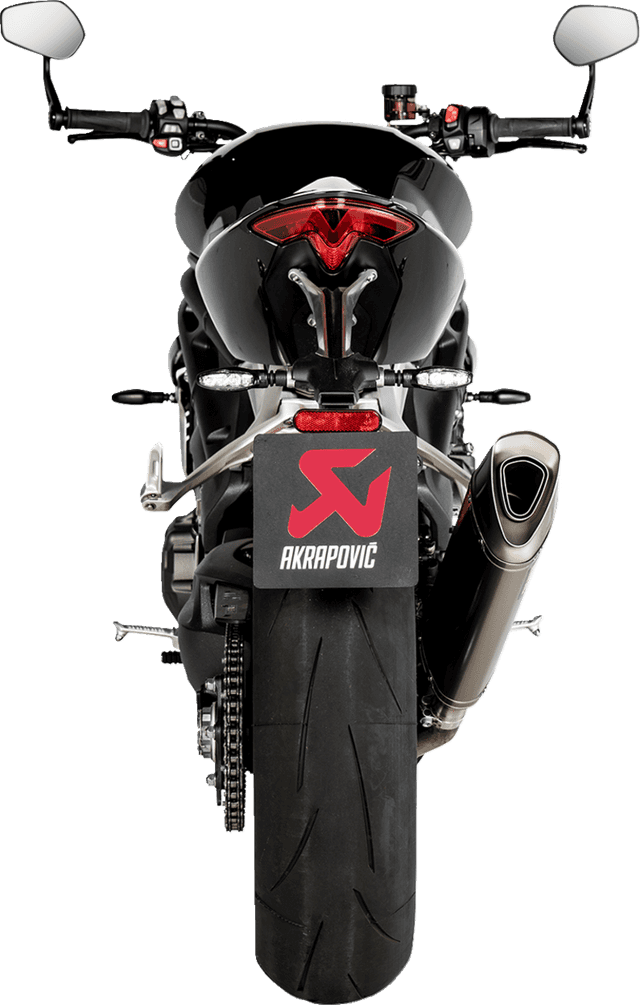 AKRAPOVIC 1811-4430 Slip-On Line Muffler - Titanium — image 3 of 4