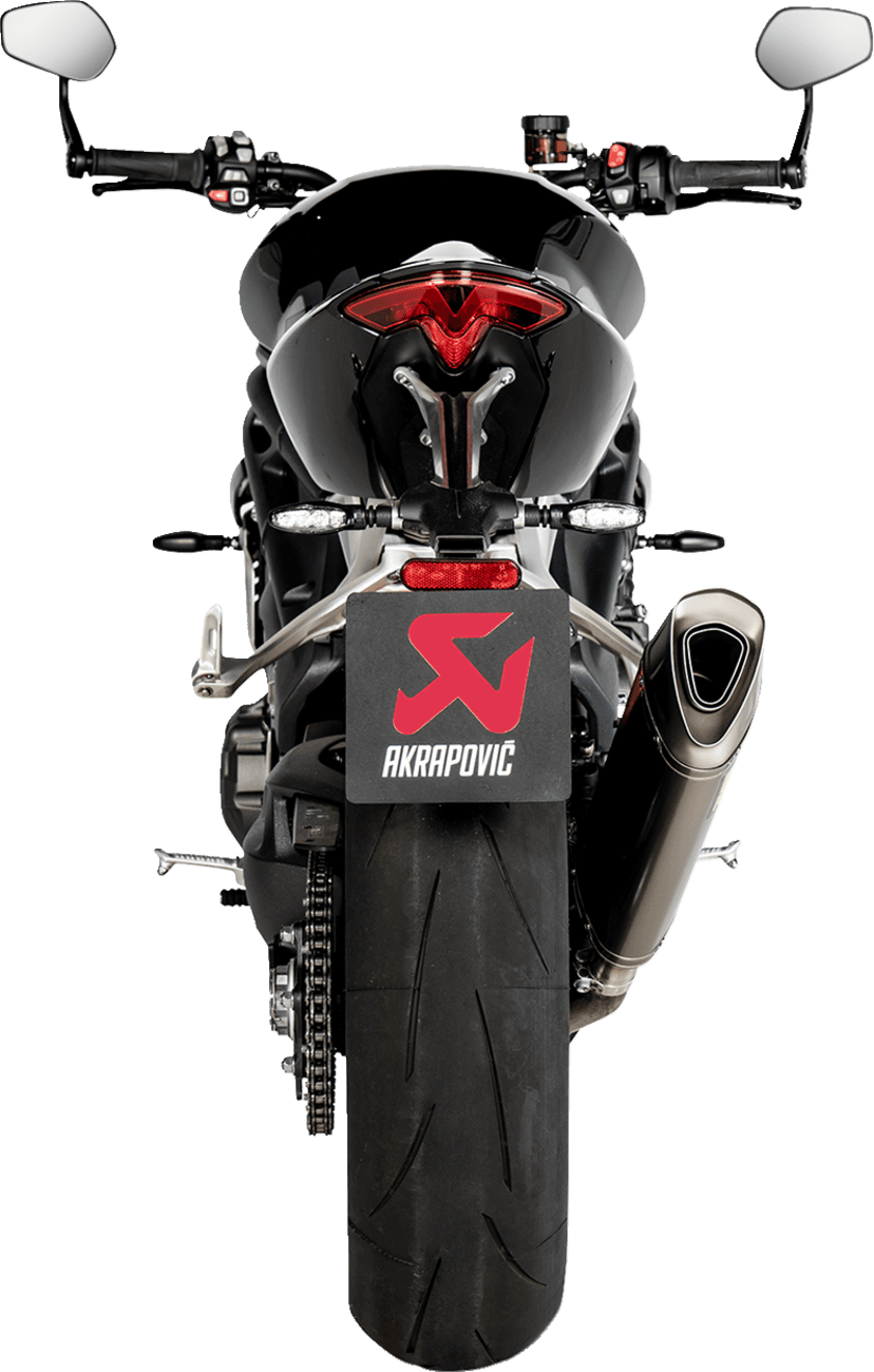 AKRAPOVIC 1811-4430 Slip-On Line Muffler - Titanium — image 3 of 4