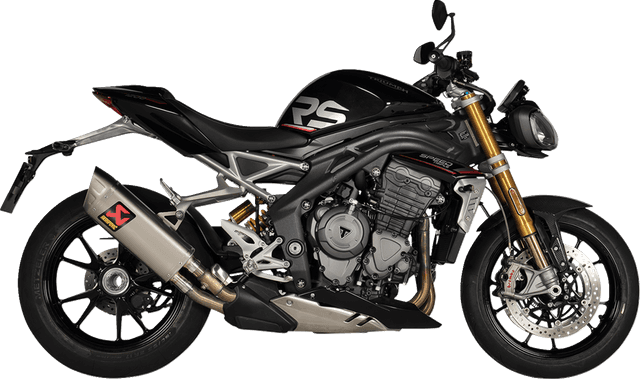 AKRAPOVIC 1811-4430 Slip-On Line Muffler - Titanium — image 1 of 4