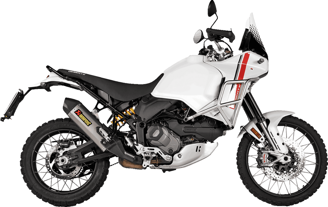 AKRAPOVIC 1811-4437 Slip-On Line Muffler - Titanium
