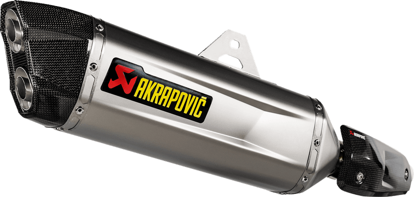 AKRAPOVIC 1811-4438 Slip-On Line Muffler - Titanium — image 2 of 2