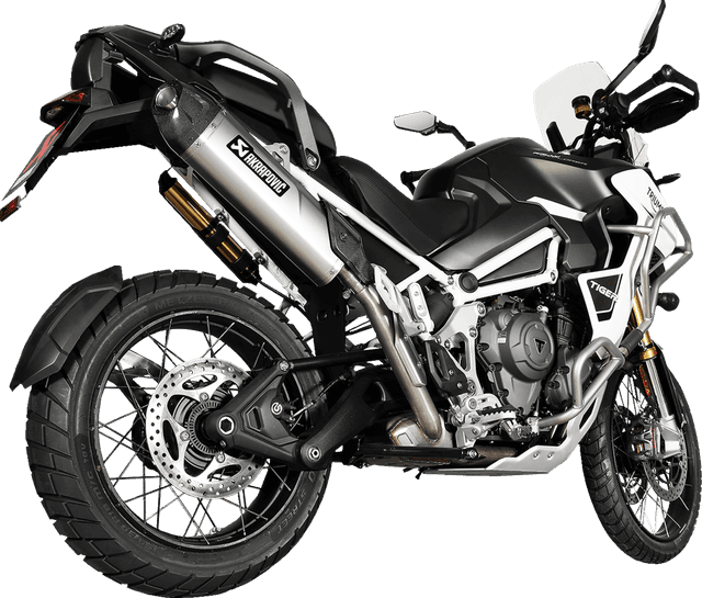 AKRAPOVIC 1811-4439 Slip-On Line Muffler - Titanium — image 1 of 4