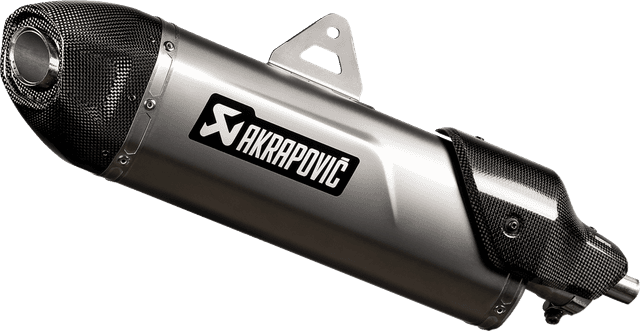 AKRAPOVIC 1811-4439 Slip-On Line Muffler - Titanium — image 4 of 4