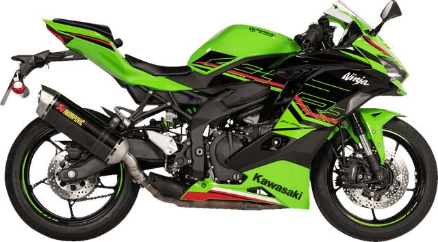 AKRAPOVIC 1811-4507 Slip-On Line Muffler - Carbon Fiber/Titanium — image 1 of 2