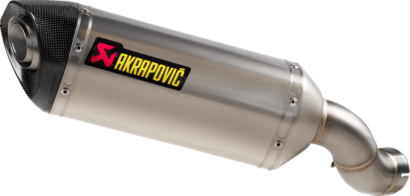 AKRAPOVIC 1811-4511 Slip-On Line Muffler - Titanium — image 2 of 2