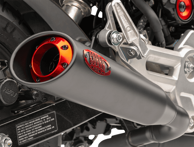 COBRA 1811-4513 Red Tip Slip-On Muffler - Grom — image 2 of 3