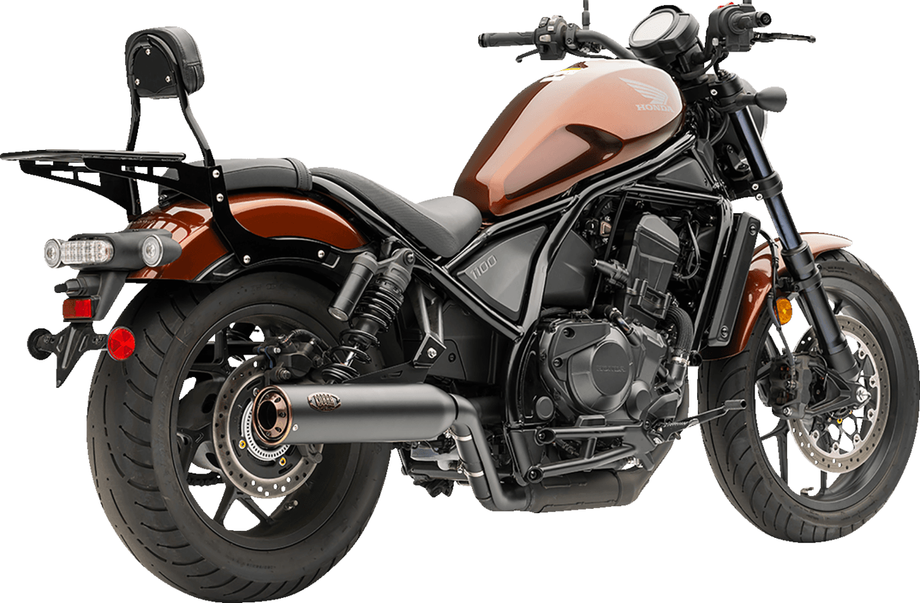 COBRA 1811-4515 Bronze Tip Slip-On Muffler - Rebel