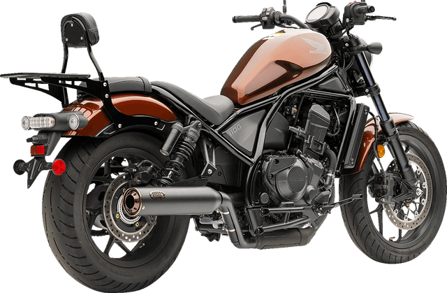 COBRA 1811-4515 Bronze Tip Slip-On Muffler - Rebel — image 1 of 3