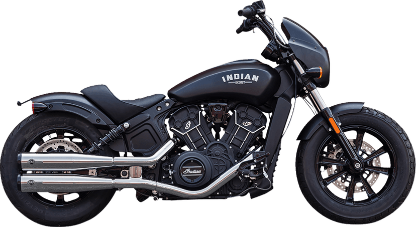 S&S CYCLE 1811-4517 Grand National Slip-On Mufflers - Chrome - 50-State — image 2 of 6