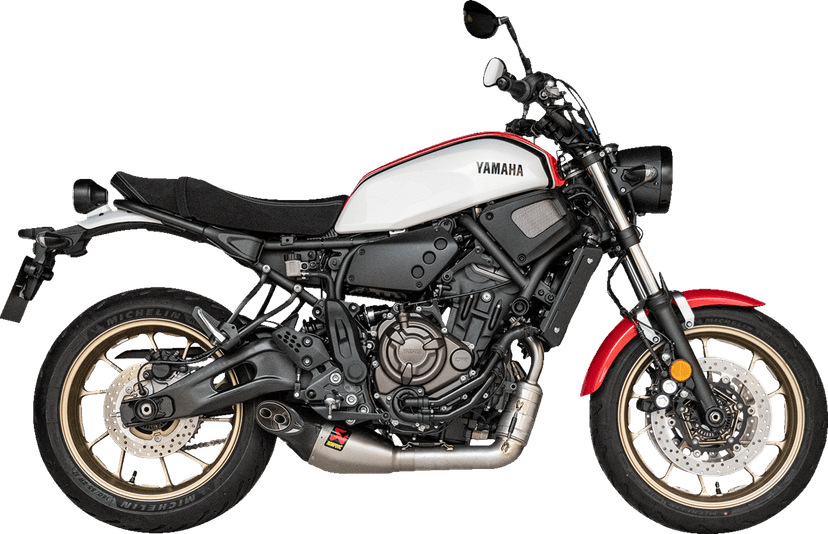 AKRAPOVIC 1811-4620 Racing Line Exhaust System - Titanium - Yamaha MT-07/XSR 700 — image 1 of 6