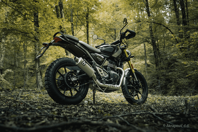 AKRAPOVIC 1811-4726 Slip-On Line Muffler - Titanium - Speed/Scrambler 400 — image 8 of 8
