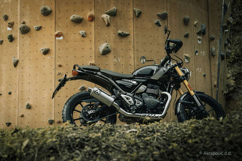 AKRAPOVIC 1811-4726 Slip-On Line Muffler - Titanium - Speed/Scrambler 400 — image 6 of 8