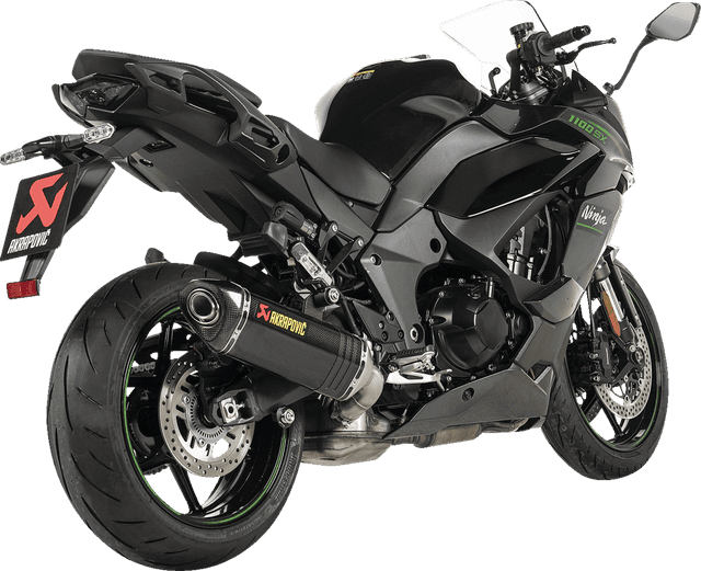 AKRAPOVIC 1811-4797 Slip-On Line Muffler - Carbon Fiber - Kawasaki Ninja 1000 SX & Ninja 1100 SX — image 1 of 4