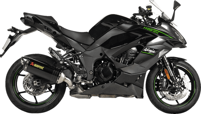 AKRAPOVIC 1811-4797 Slip-On Line Muffler - Carbon Fiber - Kawasaki Ninja 1000 SX & Ninja 1100 SX — image 2 of 4