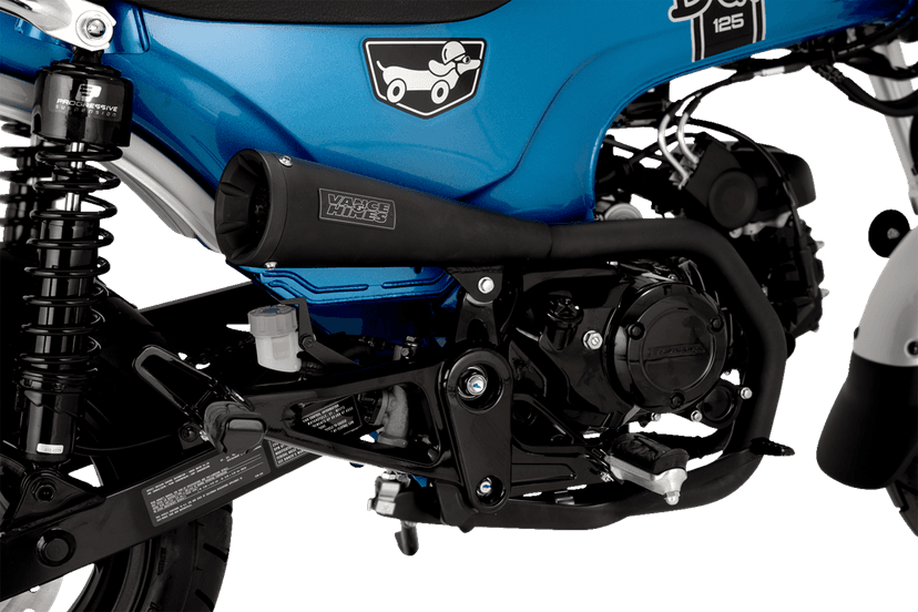 VANCE & HINES 1811-4804 Upsweep Slip-On Muffler - Black - 125 Dax — image 4 of 4
