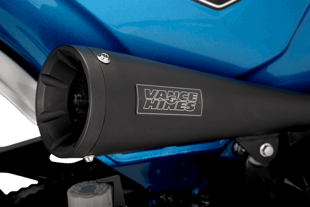 VANCE & HINES 1811-4804 Upsweep Slip-On Muffler - Black - 125 Dax — image 2 of 4