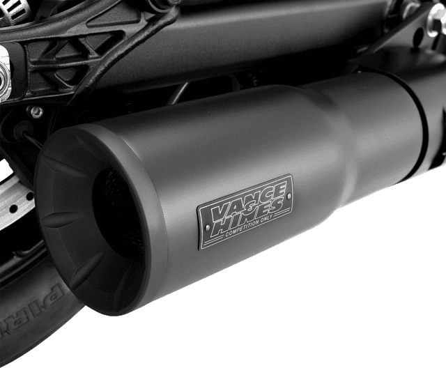 VANCE & HINES 1811-4810 Hi-Output Slip-On Muffler - Black - Indian Scout/Bobber — image 4 of 4