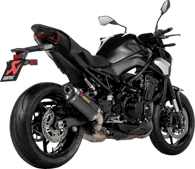 AKRAPOVIC 1811-4833 Slip-On Line Muffler - Carbon Fiber - ECE - Kawasaki Z900 — image 1 of 4