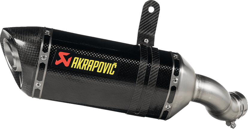 AKRAPOVIC 1811-4833 Slip-On Line Muffler - Carbon Fiber - ECE - Kawasaki Z900 — image 4 of 4