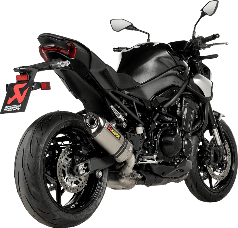 AKRAPOVIC 1811-4834 Slip-On Line Muffler - Titanium - ECE - Kawasaki Z900 — image 1 of 4