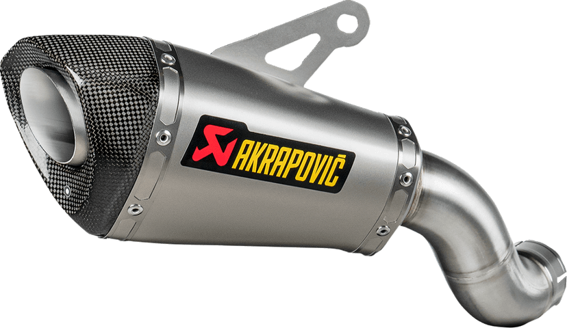 AKRAPOVIC 1811-4835 Slip-On Line Muffler - Race - Titanium - Kawasaki Z900 — image 4 of 4