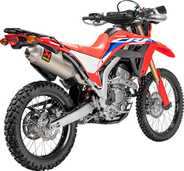 AKRAPOVIC 1811-4884 Slip-On Line Muffler - Titanium - Honda CRF300L — image 1 of 4