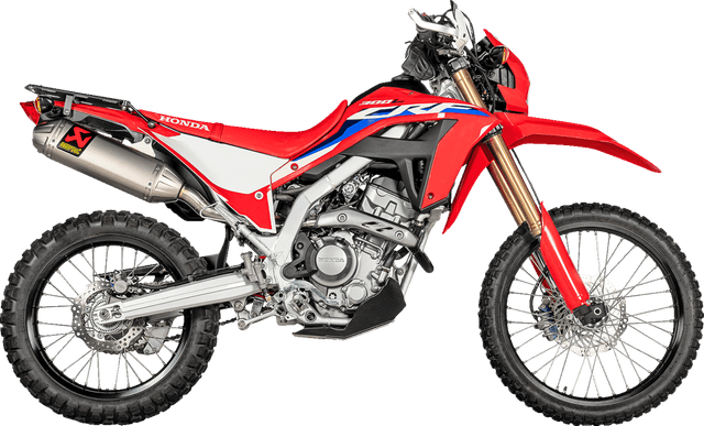 AKRAPOVIC 1811-4884 Slip-On Line Muffler - Titanium - Honda CRF300L — image 2 of 4