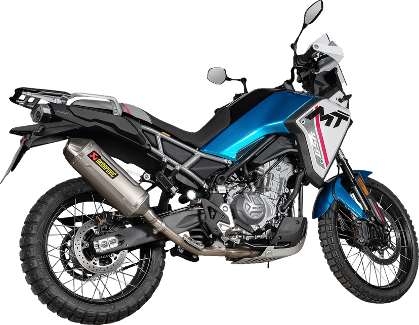 AKRAPOVIC 1811-4890 Slip-On Line Muffler - Titanium - CFMOTO 450 MT/IBEX 450 — image 2 of 4