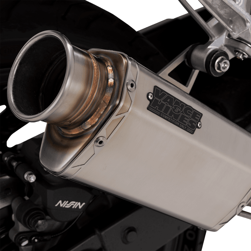 VANCE & HINES 1811-4905 VS-6 Slip-On Muffler - Stainless Steel - Honda CB/CBR 500 — image 4 of 5