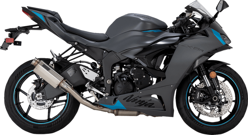 VANCE & HINES 1811-4907 VS-6 Slip-On Muffler - Stainless Steel - Kawasaki Ninja ZX-6R — image 1 of 5