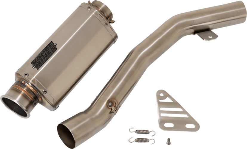 VANCE & HINES 1811-4907 VS-6 Slip-On Muffler - Stainless Steel - Kawasaki Ninja ZX-6R — image 4 of 5