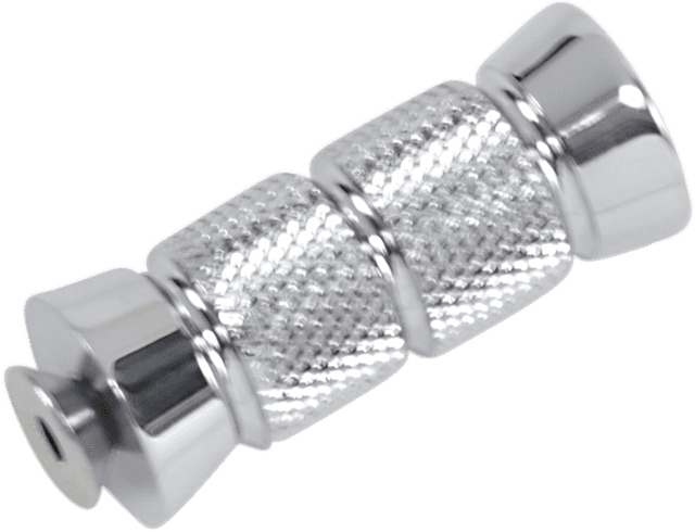 ACCUTRONIX 1811-8504 Elite Shift Peg - Knurled - Chrome — image 1 of 2