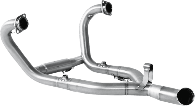 AKRAPOVIC 1812-0540 2-Into-1 Headpipe - Titanium