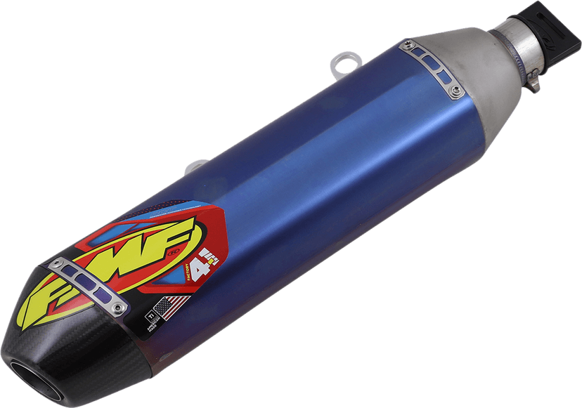 FMF 1820-1958 4.1 RCT Exhaust with MegaBomb - Anodized Titanium