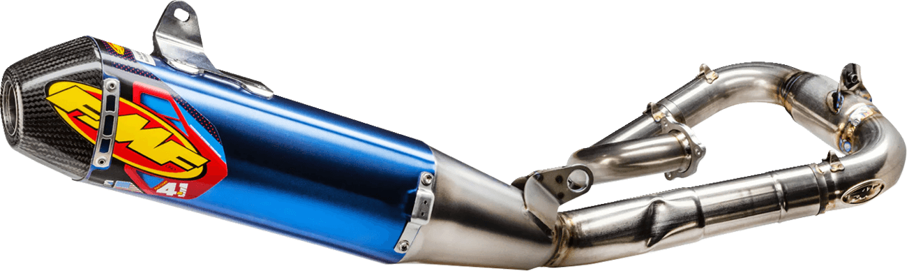 FMF 1820-2048 Factory 4.1 RCT Exhaust System - Titanium - Carbon Fiber End Cap