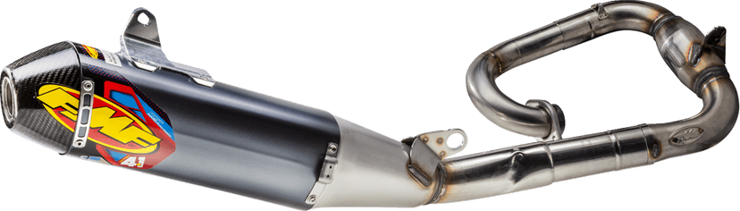 FMF 18202168 Factory 4.1 RCT Exhaust System - with Carbon Cap - Stainless Steel - MegaBomb