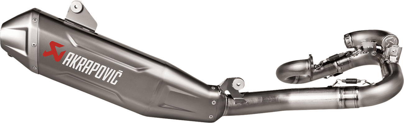 AKRAPOVIC 18202181 Evolution Line Exhaust System - Titanium - YZ450F