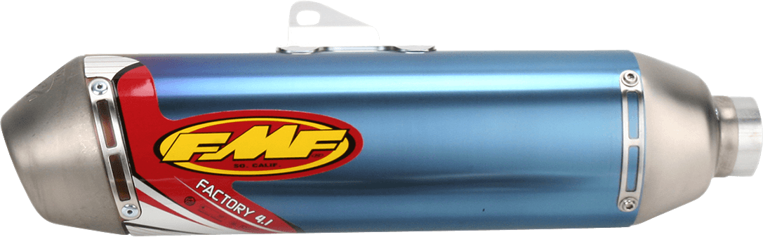 FMF 1821-0584 Factory 4.1 Muffler - Anodized Titanium
