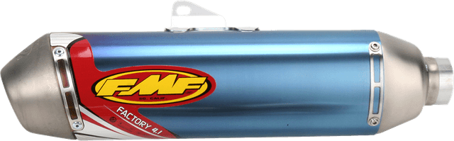 FMF 1821-0584 Factory 4.1 Muffler - Anodized Titanium — image 1 of 3