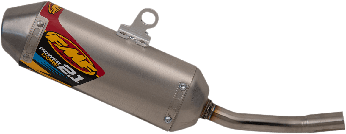 FMF 1821-1909 Powercore 2.1 Silencer - Aluminum