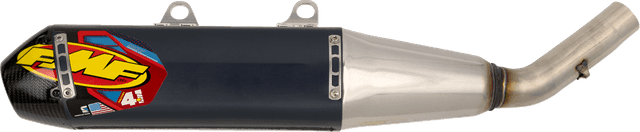 FMF 1821-2159 Factory 4.1 RCT Slip-On Muffler with Carbon Cap - Aluminum - TF 250-X