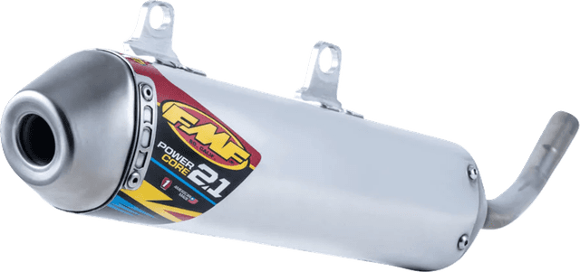 FMF 1821-2181 Powercore 2.1 Shorty Silencer - Aluminum - Beta 200/250/300RR/300RX