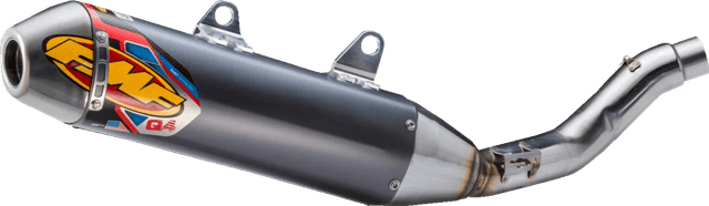 FMF 18212307 Q4 Hex S/A Slip-On Muffler - Desmo 450