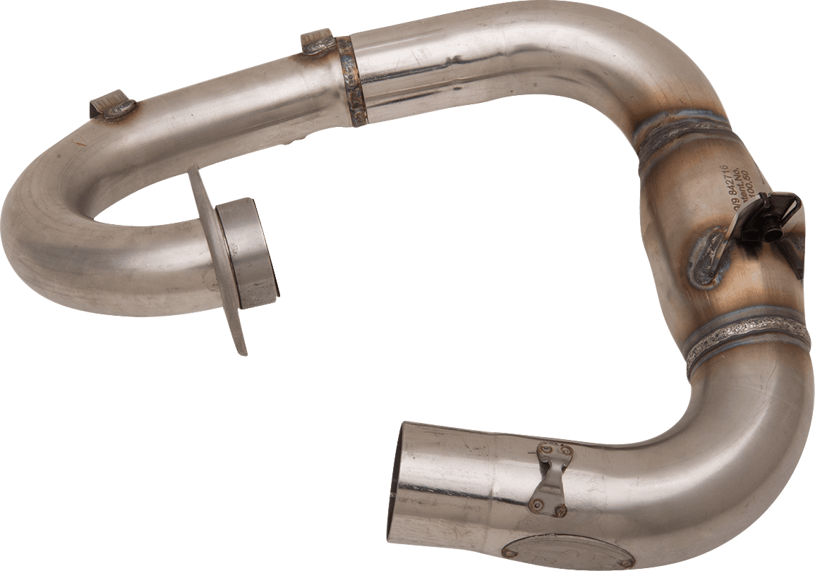 FMF 1822-0504 Megabomb Header with Midpipe - Stainless Steel
