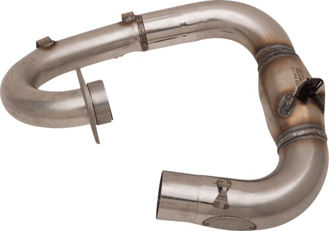 FMF 1822-0504 Megabomb Header with Midpipe - Stainless Steel — image 1 of 2