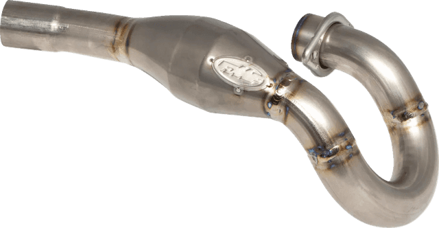 FMF 1822-0578 MegaBomb Head Pipe - Titanium - KX 250