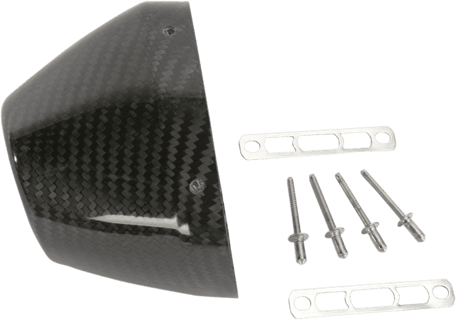 FMF 1860-0563 Replacement End Cap Kit - Carbon Fiber - RCT — image 1 of 2