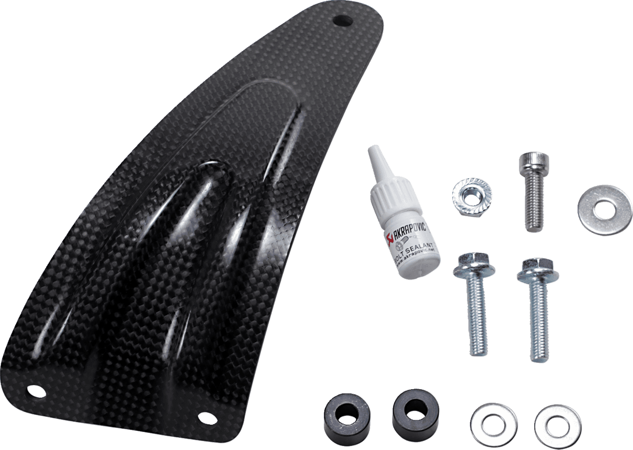 AKRAPOVIC 1860-0961 Replacement Exhaust Bracket - Carbon Fiber - RSV4/Tuono V4