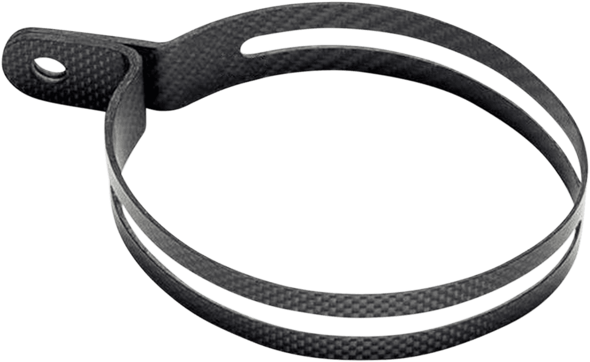AKRAPOVIC 1860-1031 Muffler Clamp - Carbon Fiber - P-MCCAP3X