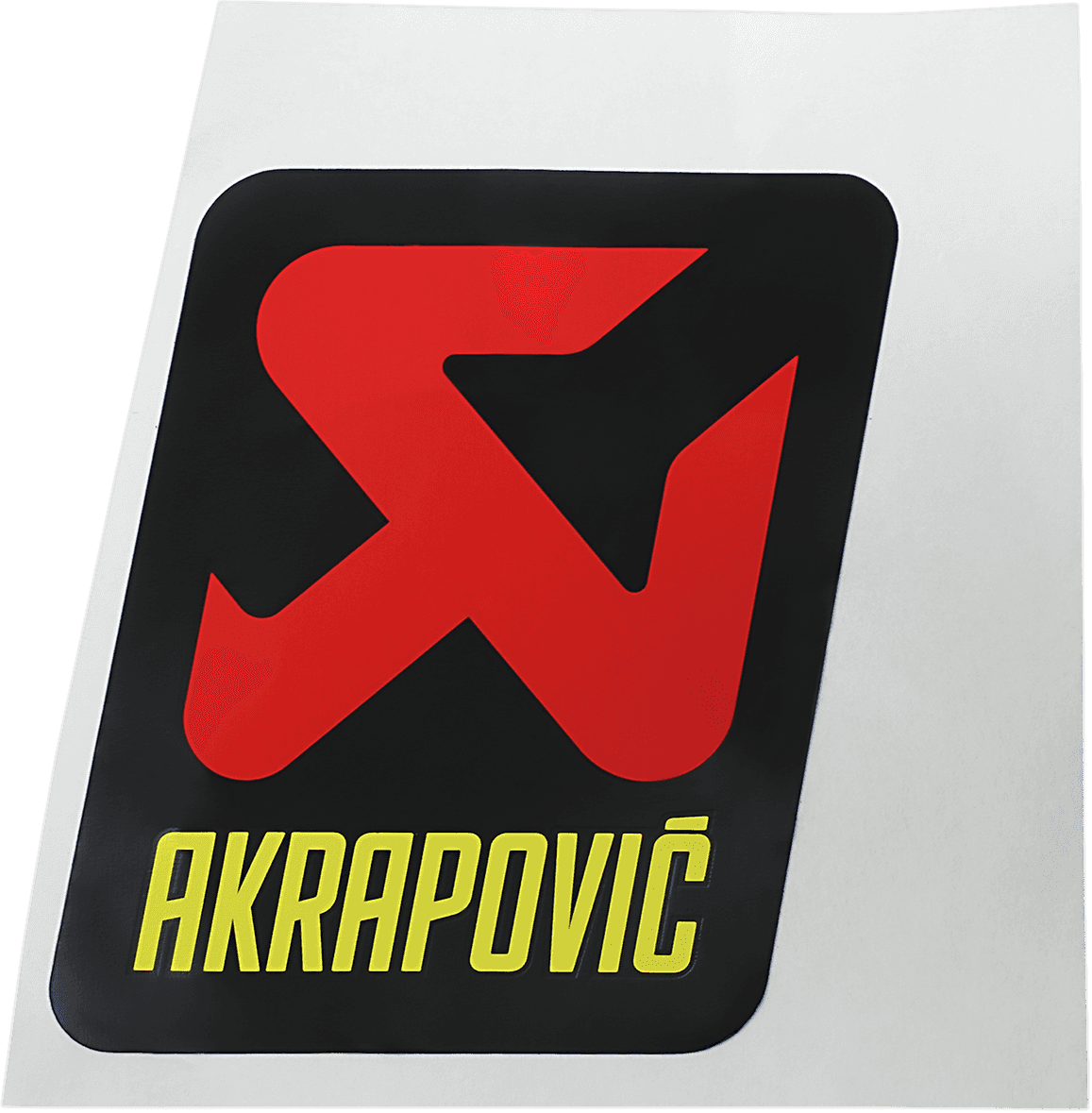 AKRAPOVIC 1860-1098 Replacement Sticker